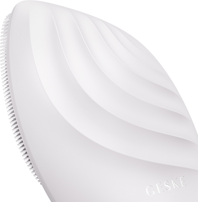 Электронная звуковая щетка для лица GESKE Sonic Facial Brush 5 в 1 пудровый на beauty-prof.com Фото 2 Электронная звуковая щетка для лица GESKE Sonic Facial Brush 5 в 1 пудровый Фото 2