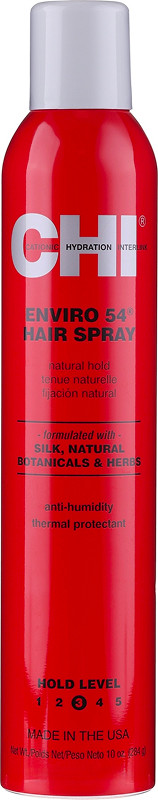Лак для волосся гнучкої фіксації Natural Hold Hair Spray Enviro 54 CHI, 284 г