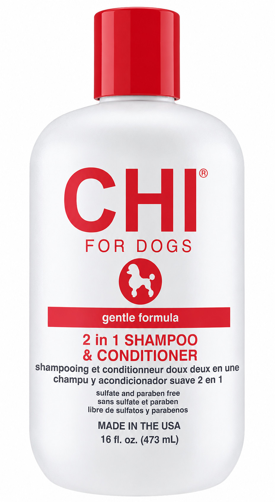 Шампунь-кондиціонер 2 в 1 для собак 2 in 1 Shampoo and Conditioner  For Dogs CHI, 473 мл