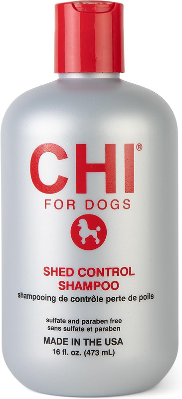 Шампунь проти надмірного випадіння шерсті для собак Shed Control Shampoo For Dogs CHI , 473 мл