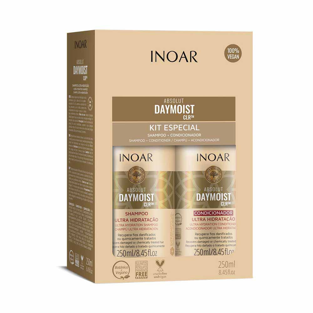 Набір для сухого волосся Kit Duo Dav Moist Inoar, 2х250 мл