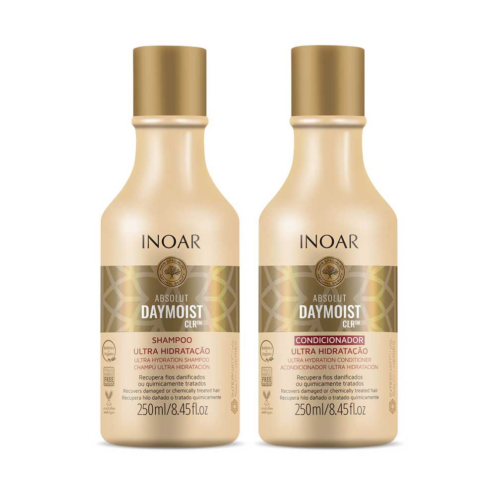Набор для сухих волос Kit Duo Dav Moist Inoar, 2х250 мл  Фото 2 