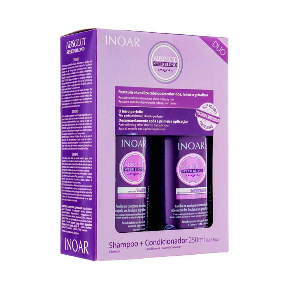 Набір Ідеальний блонд Kit Duo Speed Blond Inoar, 2х250 мл