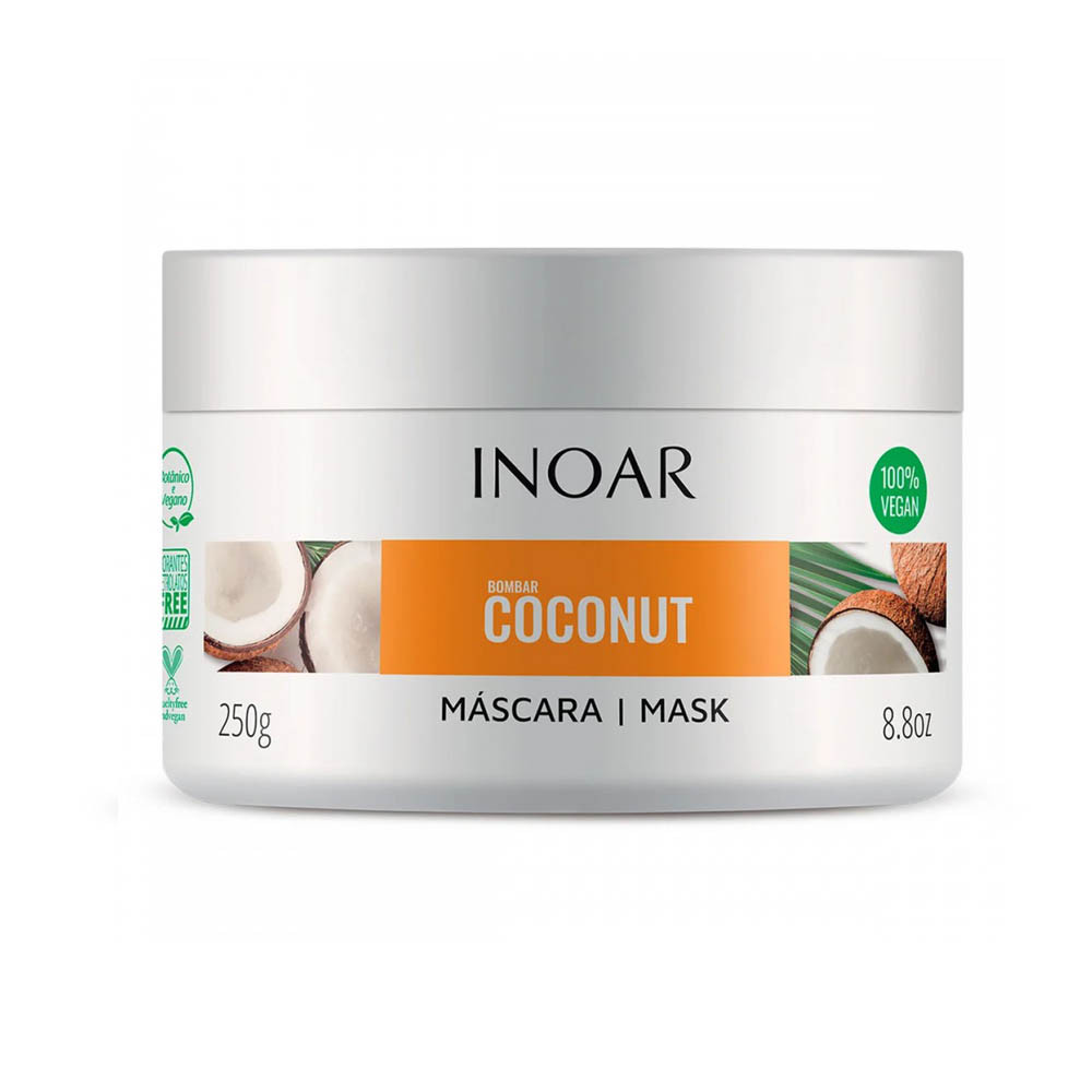 Маска для росту волосся Bombar Coconut Inoar, 250 мл