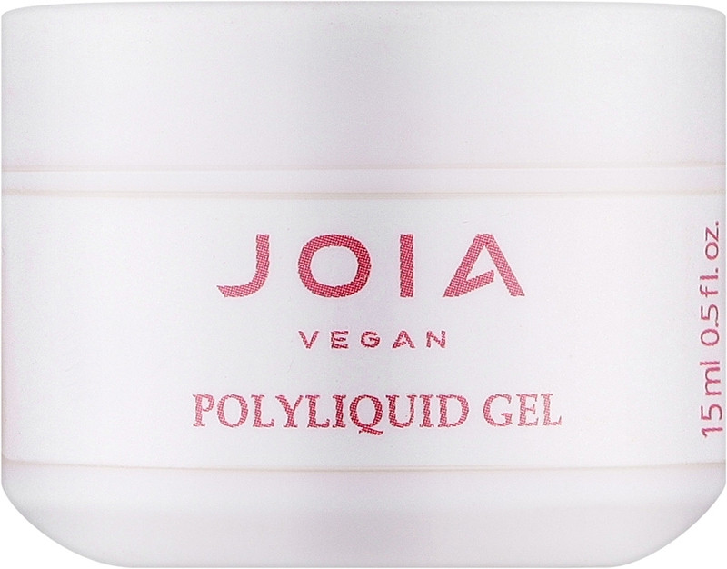 Рідкий гель для укріплення та моделювання PolyLiquid gel Clear JOIA vegan, 50 мл