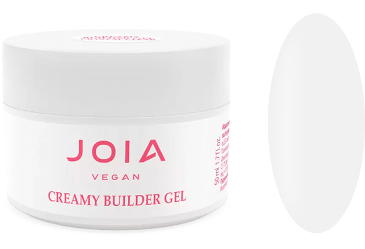 Моделюючий гель Creamy Builder Gel Angel White JOIA vegan, 50 мл