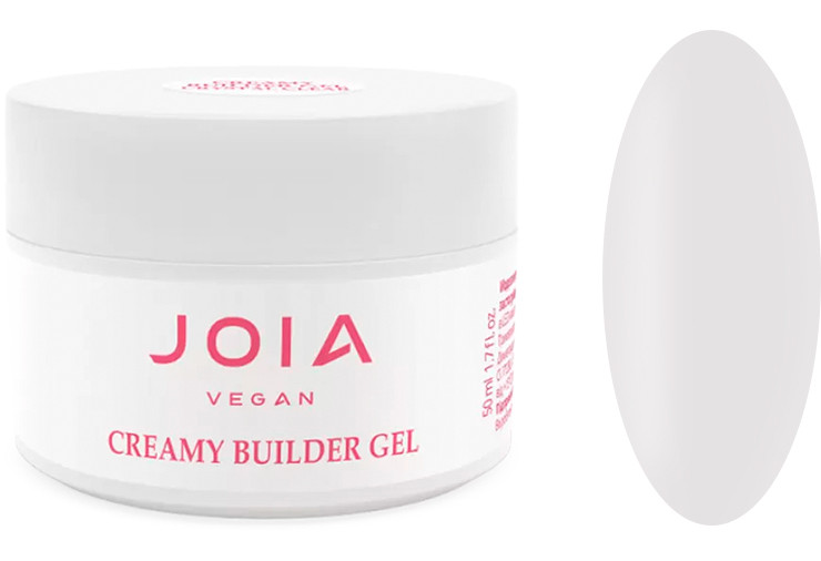 Моделюючий гель Creamy Builder Gel Crystal Clear JOIA vegan, 50 мл