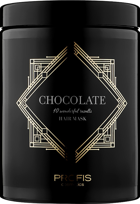 Маска для пересушеного, пористого та пошкодженого волосся Chocolate Profis, 1000 мл