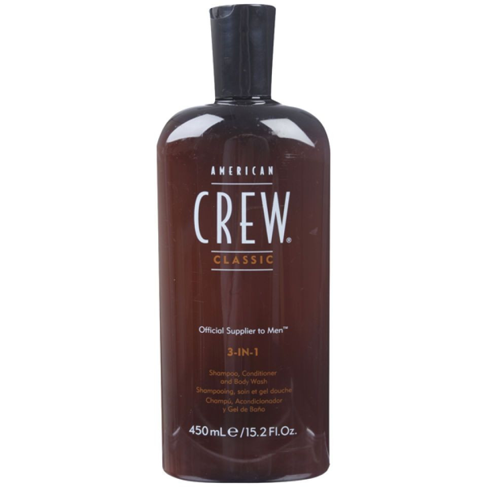 Засіб для догляду за волоссям та тілом Classic 3-в-1 American Crew, 250 мл