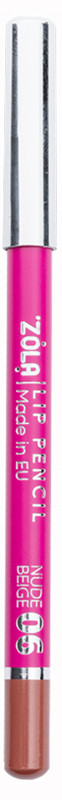 Карандаш для губ Lip Pencil 06 Nude Beige ZOLA, 1,19 гр