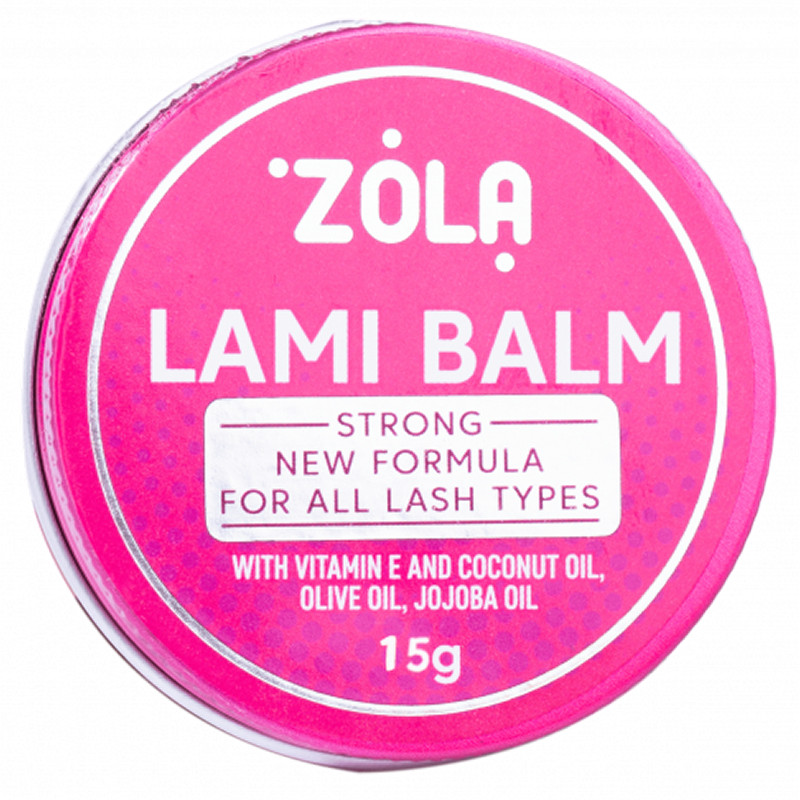 Клей для ламінування вій Lami Balm Pink ZOLA, 15 гр