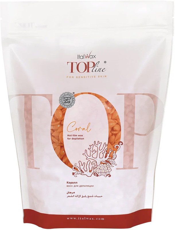 Віск у гранулах Корал TOP Formula ItalWax преміум-клас, 750 г