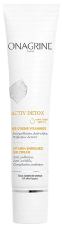 ВВ-крем с витаминами и SPF15 Activ DETOX Onagrine, 40 мл