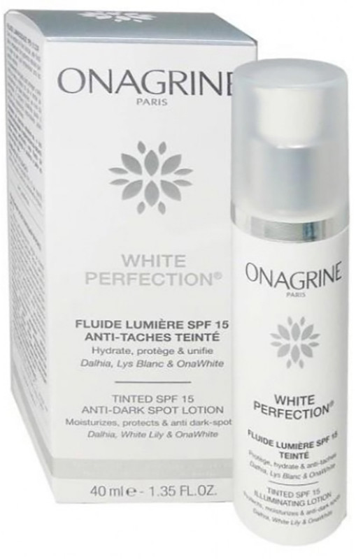 Крем проти пігментації денний з SPF15 WHITE PERFECTION Onagrine, 40 мл