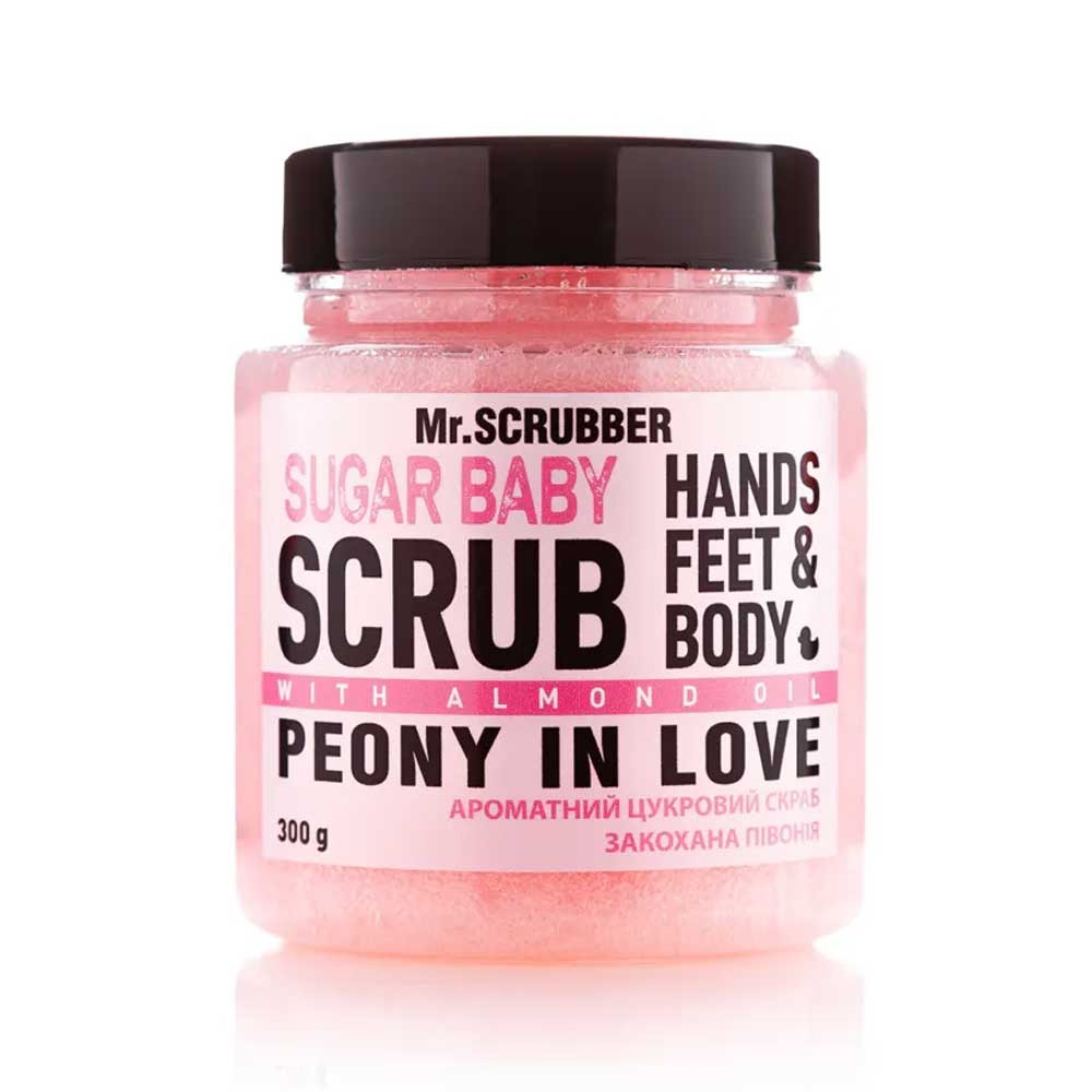 Цукровий скраб для тіла Sugar Baby Peony in Love Mr.SCRUBBER, 300 гр