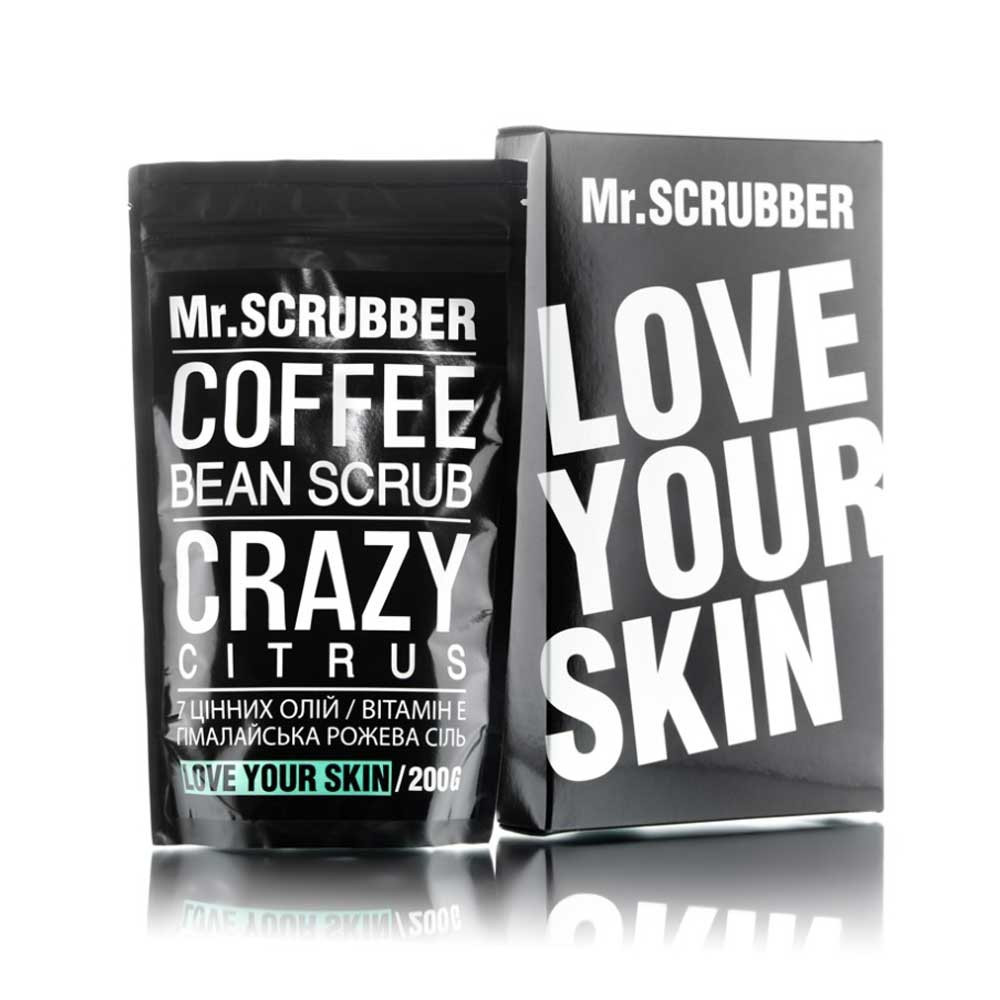 Кавовий скраб для тіла Crazy Citrus Mr.SCRUBBER, 200 гр