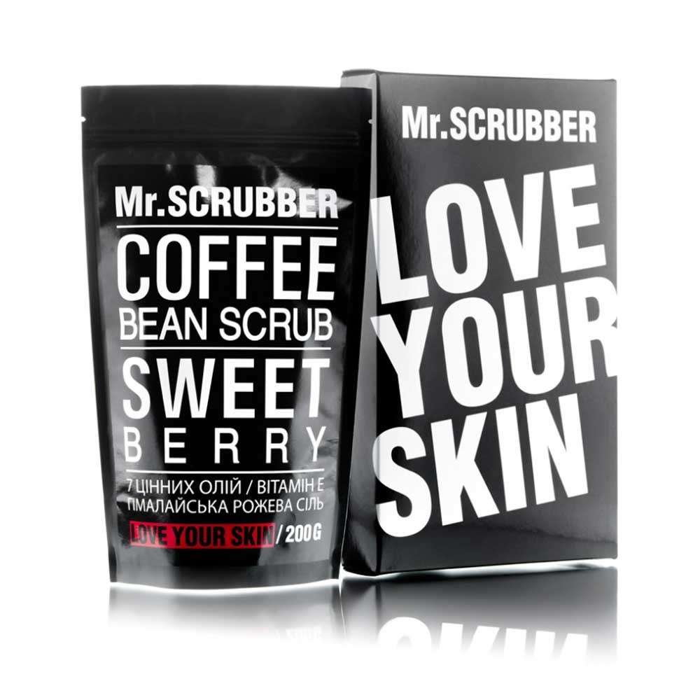 Кавовий скраб для тіла Sweet Berry Mr.SCRUBBER, 200 гр