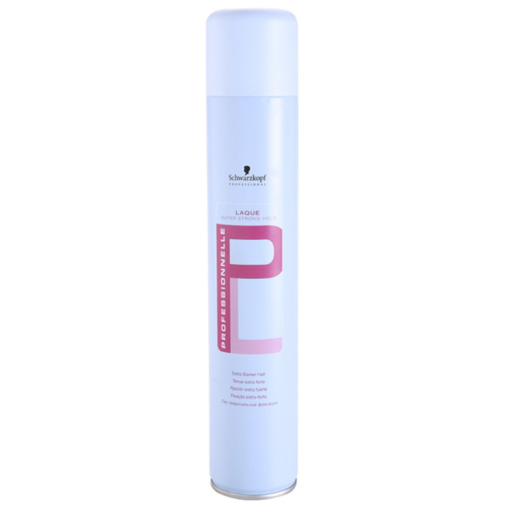 Лак для волосся надсильної фіксації Hairspray super strong hold Schwarzkopf, 500 мл