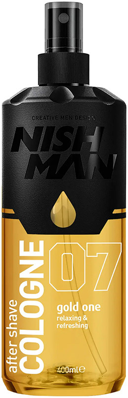 Одеколон після гоління GOLD ONE 07 Nishman, 400 мл
