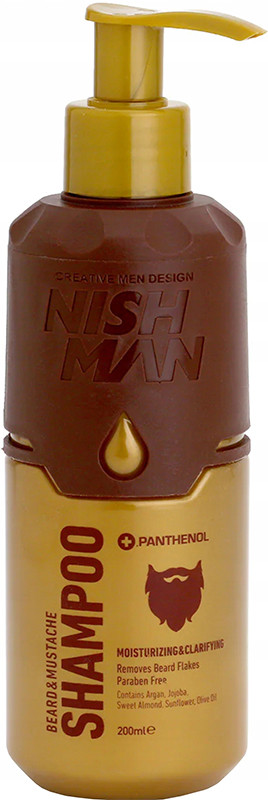Шампунь для бороди Nishman, 200 мл