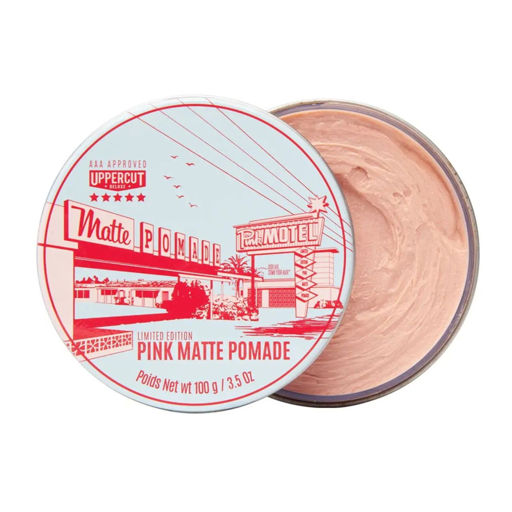 Матовая помада для фиксации Matt Pomade STD Pink Motel Uppercut  Фото 2 