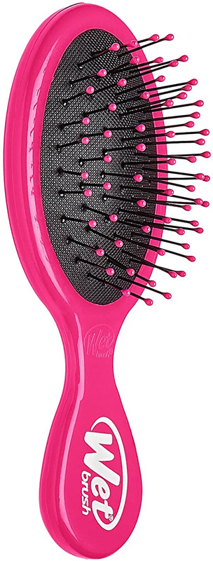 Щітка для волосся Mini Detangler Pink Wet Brush на beauty-prof.com Фото 2 Щітка для волосся Mini Detangler Pink Wet Brush Фото 2