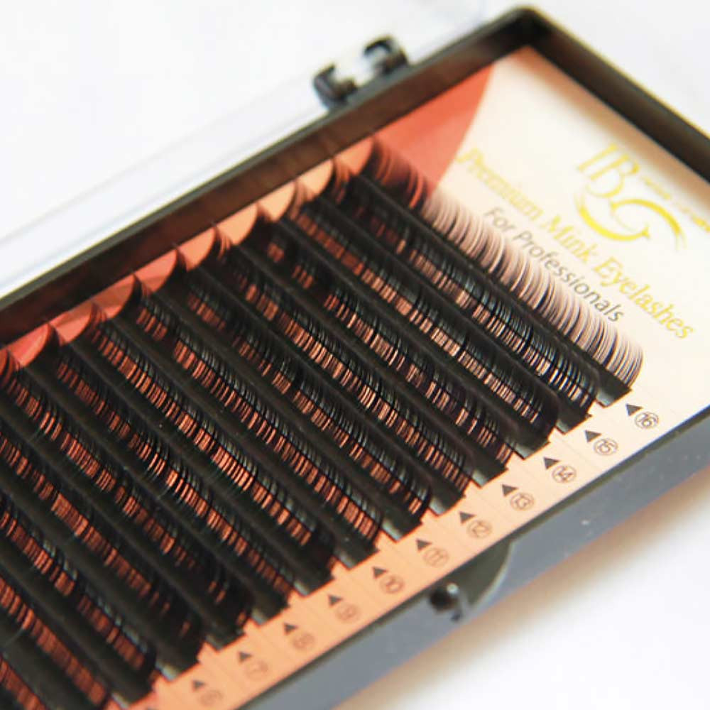 Ресницы изгиб D 0.10 (20 рядов: 9 мм) I-Beauty