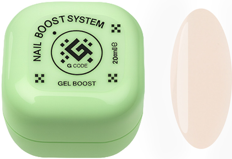 Гель для наращивания ногтей 01 Boost Gel G-Code, 20 мл