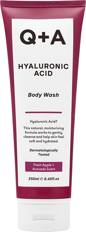 Гель для тіла очищуючий з гіалуроновою кислотою Hyaluronic Acid Body Wash Q+A, 250 мл