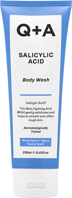 Гель для тіла очищуючий з саліциловою кислотою Salicylic Acid Body Wash Q+A, 250 мл