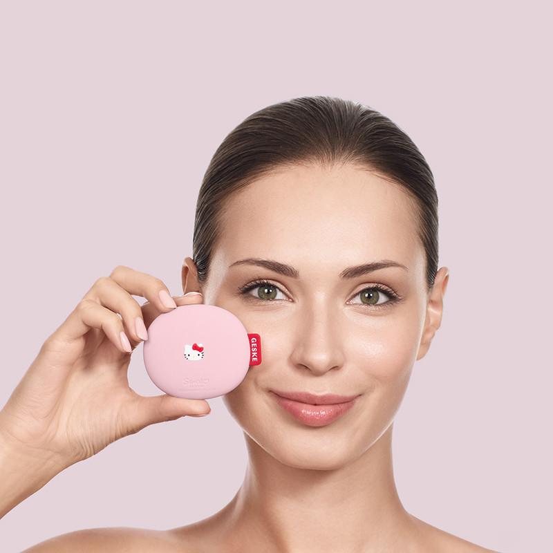 Щітка для обличчя GESKE Facial Brush З в 1 by Hello Kitty рожевий на beauty-prof.com Фото 4 Щітка для обличчя GESKE Facial Brush З в 1 by Hello Kitty рожевий Фото 4