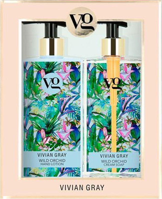 Набір Крем-мило і Лосьйон для рук Wild Orchid Vivian Gray, 2х350 мл