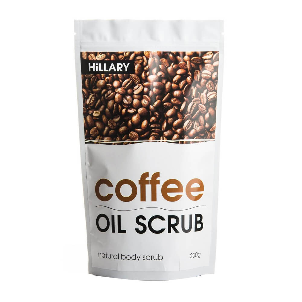 Кавовий скраб для тіла Coffee Oil Scrub Hillary, 200 гр