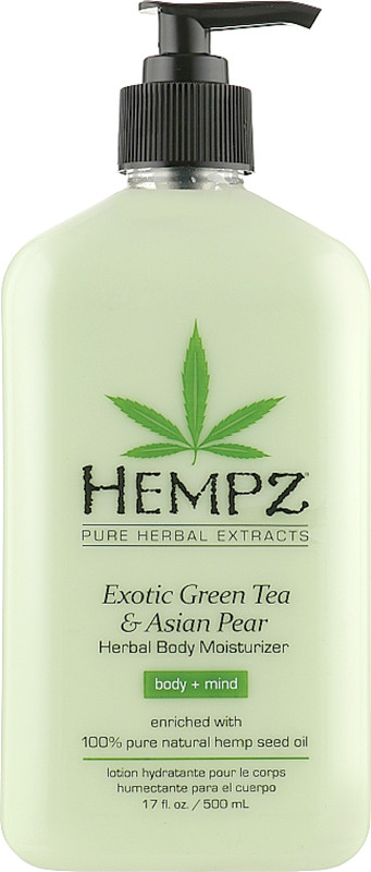 Молочко для тіла "Чай та Груша" HEMPZ Exotic Green Tea & Asian Pear Herbal Moisturizer, 500 мл