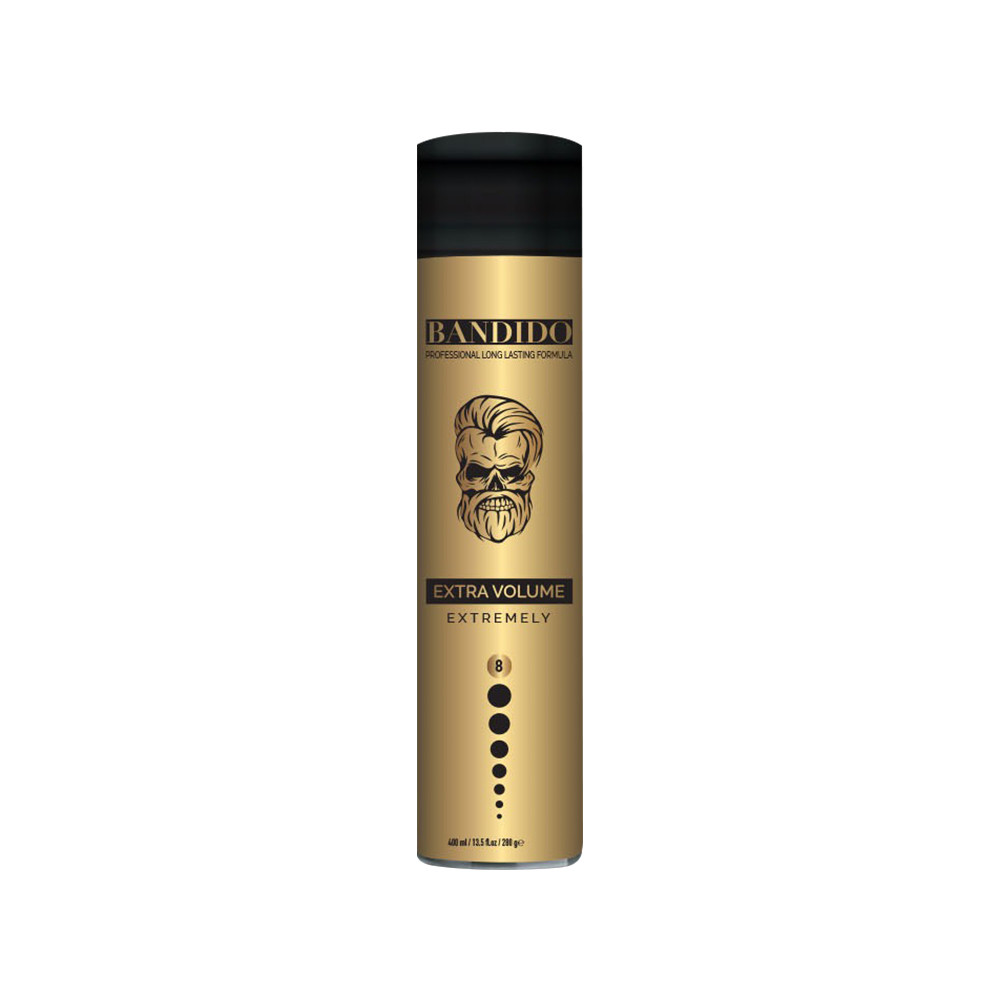 Лак для волосся Extra Volum Extreme Gold Bandido, 400 мл