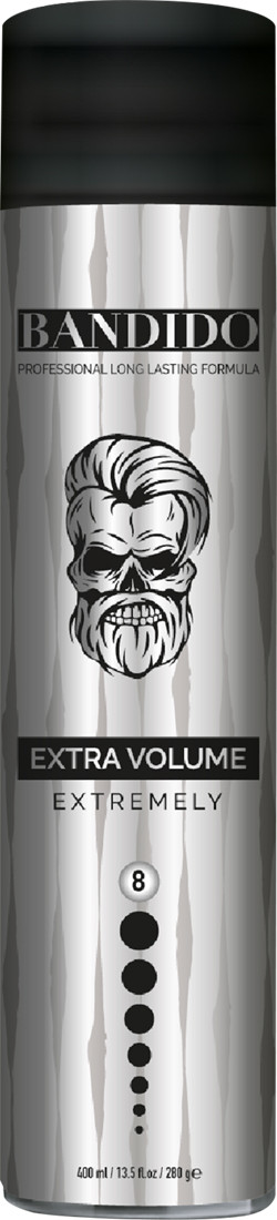 Лак для волосся Extra Volum Extreme Silver Bandido, 400 мл