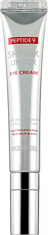 Крем для шкіри навколо очей Medi-Peel Peptide 9 Shrink Lif-Tox Eye Cream, 20 мл на beauty-prof.com Крем для шкіри навколо очей Medi-Peel Peptide 9 Shrink Lif-Tox Eye Cream, 20 мл