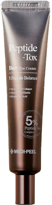 Крем для кожи вокруг глаз с пептидным комплексом Medi-Peel Peptide Peptide Bor-Tox Eye Cream, 40 мл на beauty-prof.com Крем для кожи вокруг глаз с пептидным комплексом Medi-Peel Peptide Peptide Bor-Tox Eye Cream, 40 мл