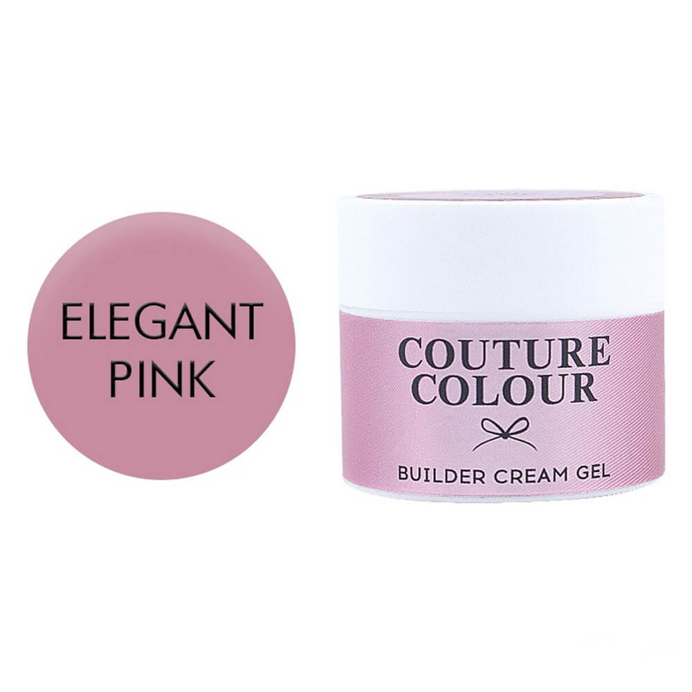 Білдер крем-гель для нігтів Builder Cream Gel Elegant Pink Couture Colour, 15 мл