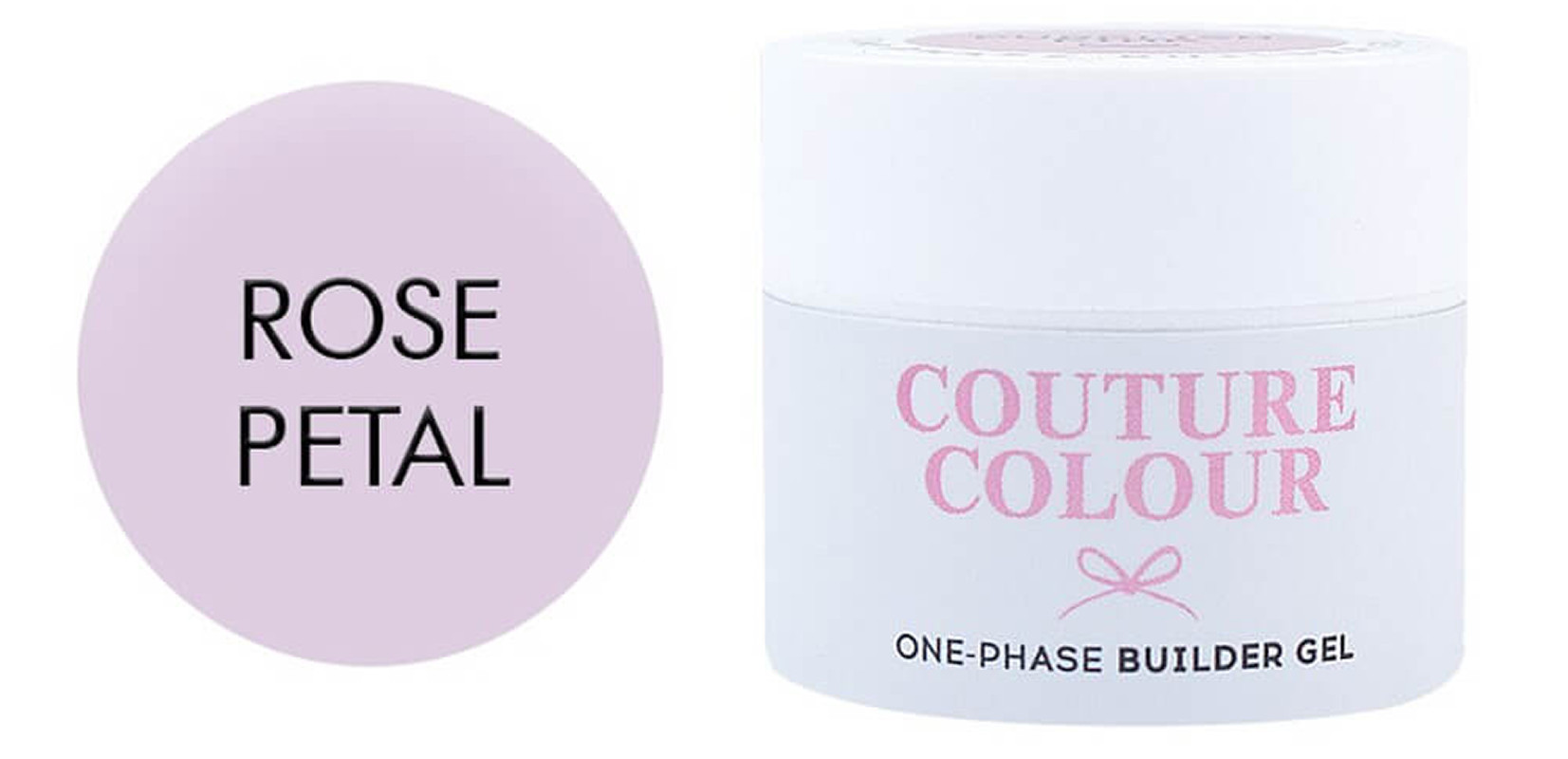 Однофазний гель 1-Phase Builder Gel Rose Petal Couture Colour, 15 мл
