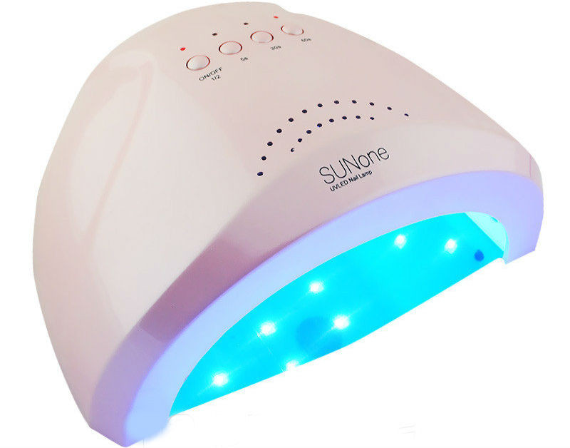 LED/UV Лампа SUN-1 (без дисплея) розовое золото 48 Вт
