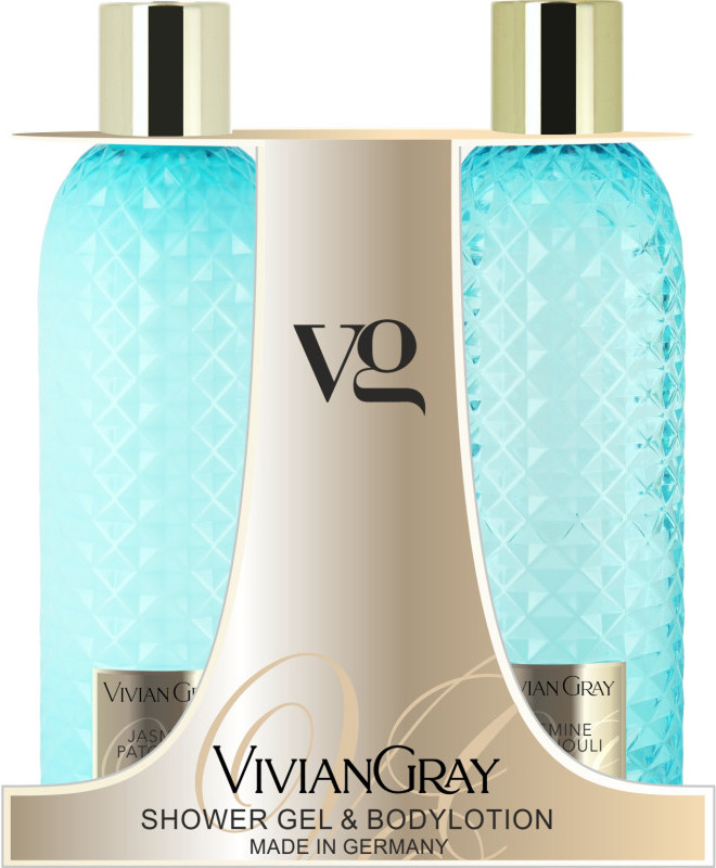 Набір Гель для душу и Лосьйон для тіла Jasmine & Patchouli Vivian Gray, 2х300 мл