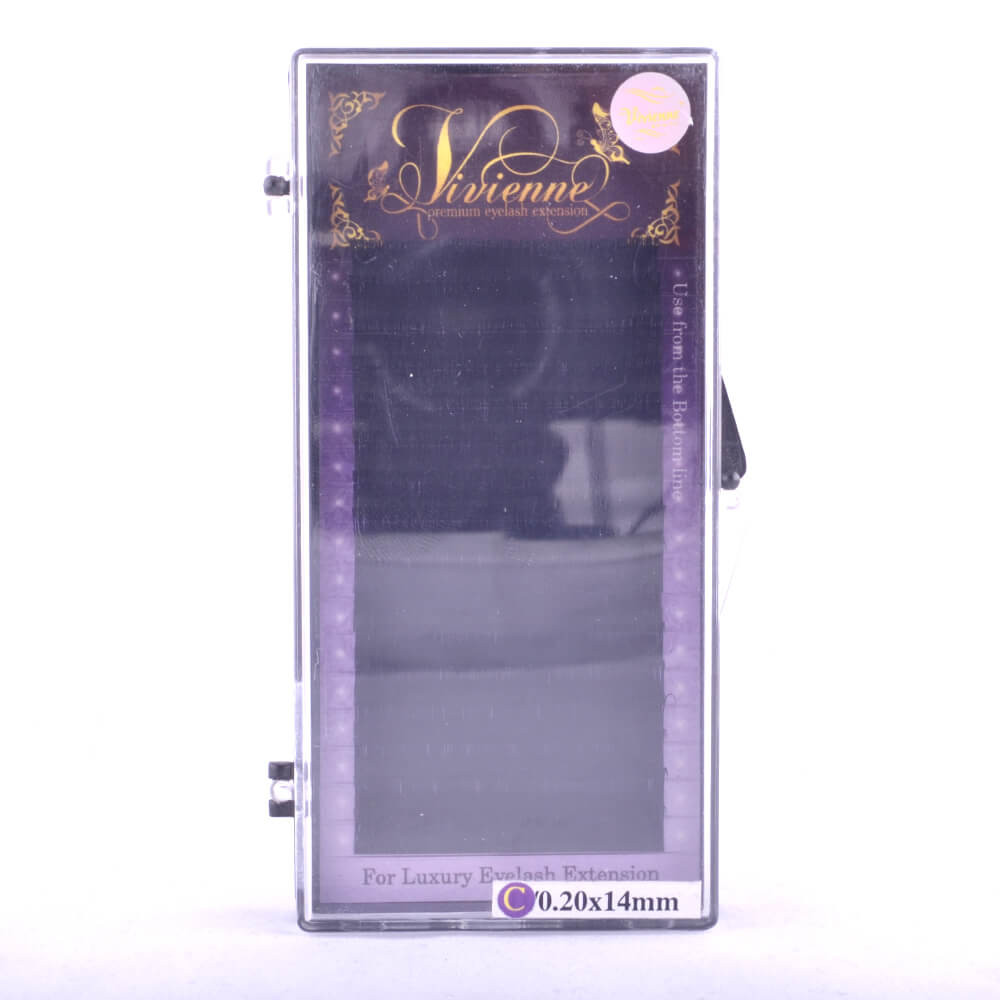 Вії Vivienne в стрічці соболь 0,2 / 14 мм С (Premium mink lashes)  Фото 2 