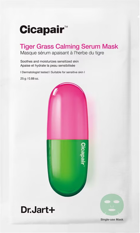 Маска для лица успокаивающая с центеллой Cicapair Calming Mask 27 г Dr. Jart+