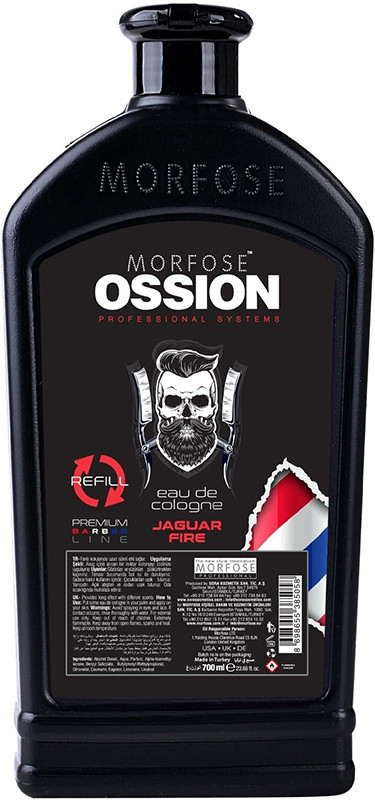 Одеколон після гоління Refill Jaguar Fire Ossion P.B.L. Morfose, 700 мл