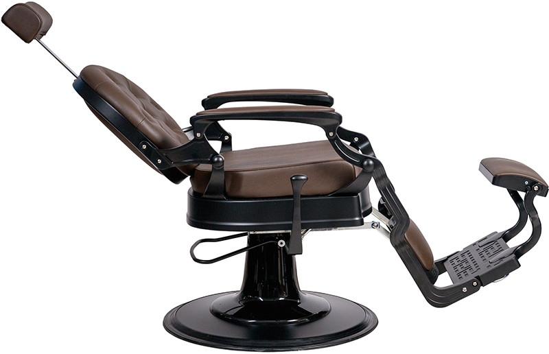 Барбер-крісло RZBH011.A38 темно-коричневе+чорне матове, Mudi на beauty-prof.com Фото 4 Барбер-крісло RZBH011.A38 темно-коричневе+чорне матове, Mudi Фото 4