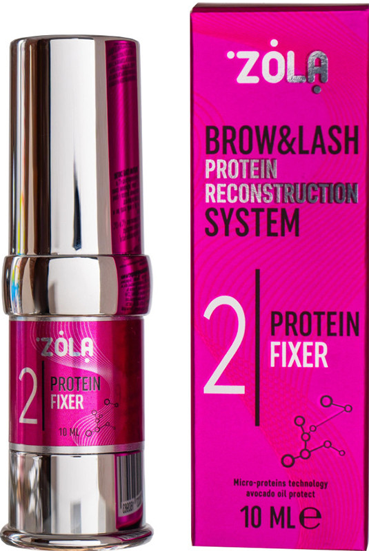Состав для ламинирования NEW 02 Protein Fixer ZOLA, 10 мл_old на beauty-prof.com Фото 2 Состав для ламинирования NEW 02 Protein Fixer ZOLA, 10 мл_old Фото 2