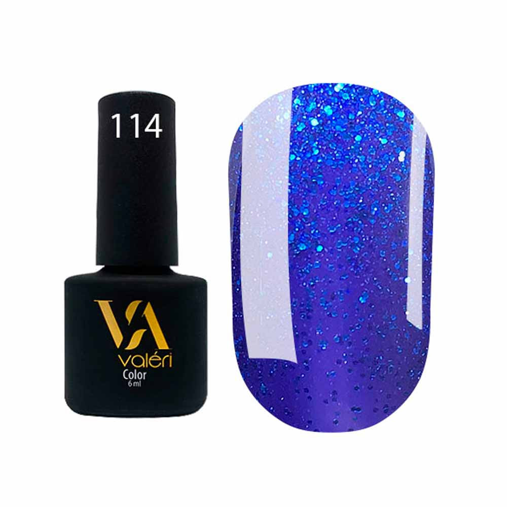 Гель-лак для нігтів Color №114 Valeri, 6 мл
