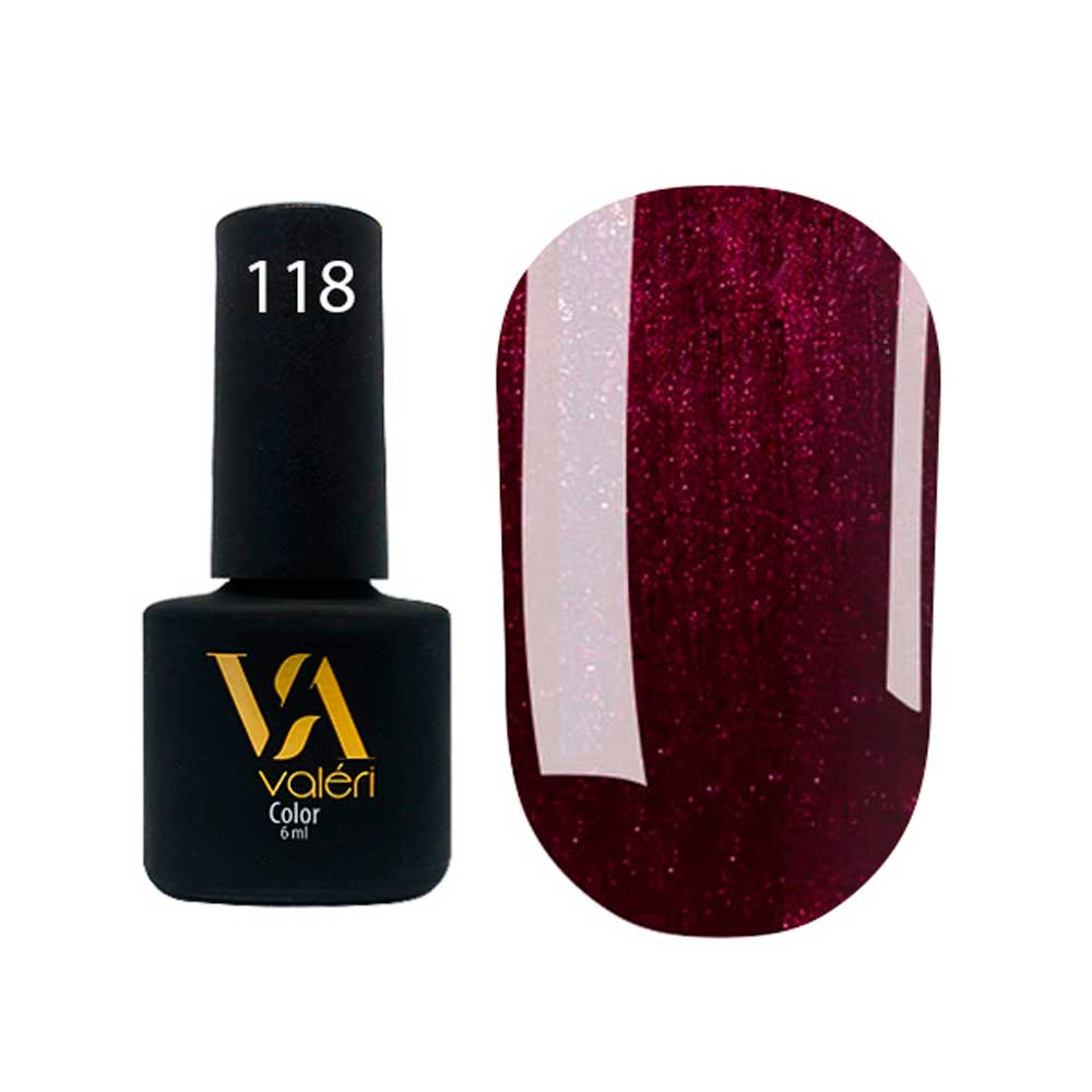 Гель-лак для нігтів Color №118 Valeri, 6 мл 