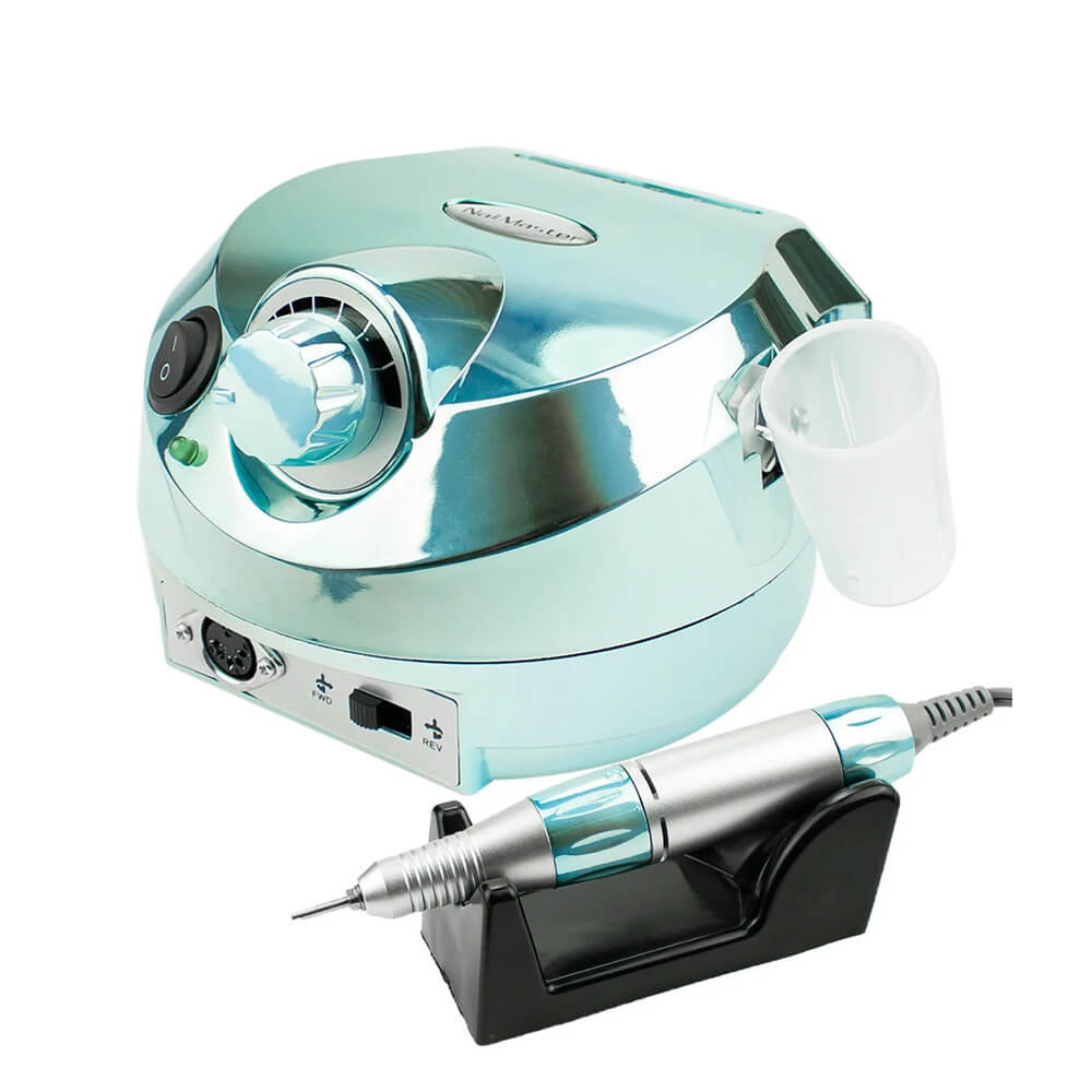 Фрезер для маникюра ZS-601 45000 об/мин. 65W Nail Drill, зеркально-бирюзовый на beauty-prof.com Фрезер для маникюра ZS-601 45000 об/мин. 65W Nail Drill, зеркально-бирюзовый